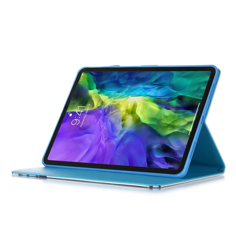 For iPad Pro 11 (2020) Colored Drawing Horizontal Flip Leather Tablet Case, with Sleep / Wake-up Function & Holder & Card Slo & Wallet(Group Disc) For iPad Pro 11 (2020) Colored Drawing Horizontal Flip Leather Tablet Case, with Sleep / Wake-up Function & Holder & Card Slo & Wallet(Group Disc)