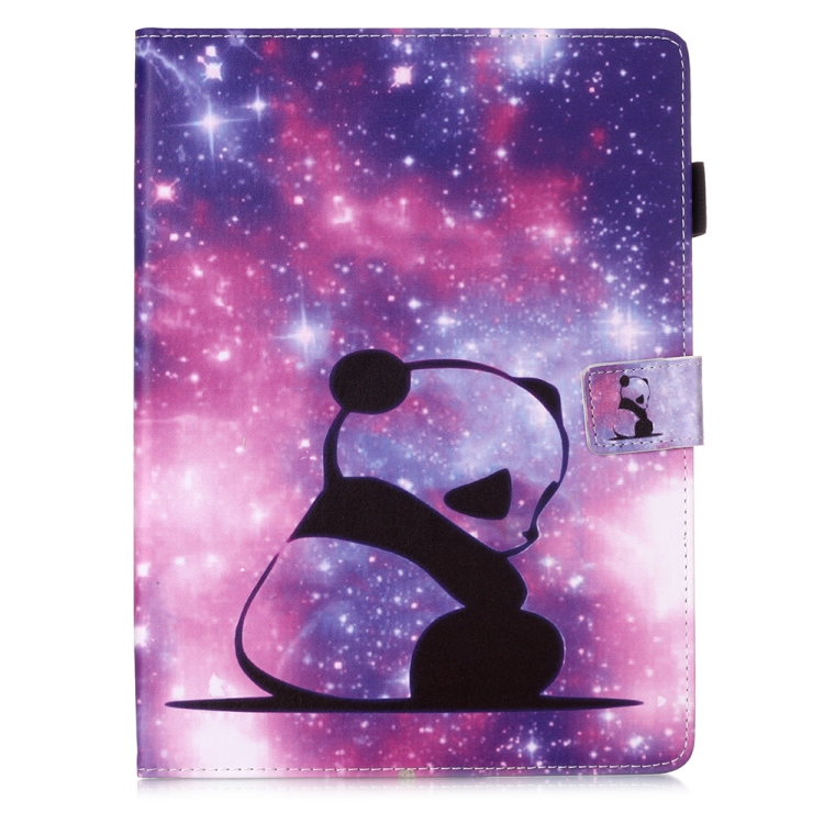 For iPad Pro 11 (2020) Plain Weave Texture Colored Drawing Horizontal Flip Leather Tablet Case, with Sleep / Wake-up Function & Holder & Card Slo & Wallet(Baby Panda) For iPad Pro 11 (2020) Plain Weave Texture Colored Drawing Horizontal Flip Leather Tablet Case, with Sleep / Wake-up Function & Holder & Card Slo & Wallet(Baby Panda)
