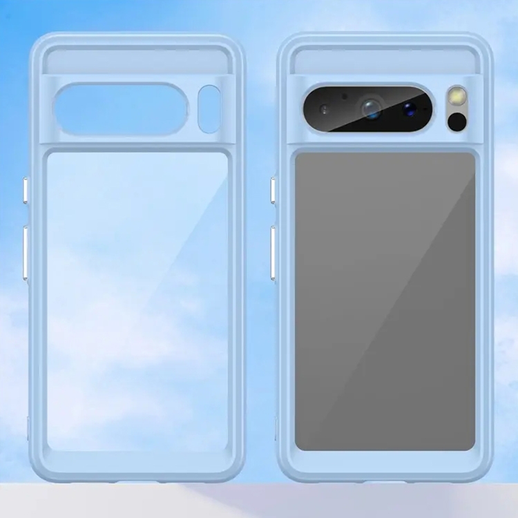 For Google Pixel 8 Pro Case Acrylic Transparent Phone Case For Google Pixel  7A 7 Pro