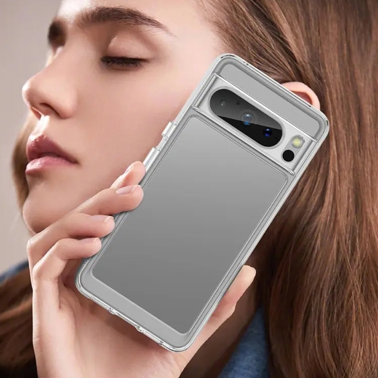 For Google Pixel 8 Pro Case Acrylic Transparent Phone Case For Google Pixel  7A 7 Pro