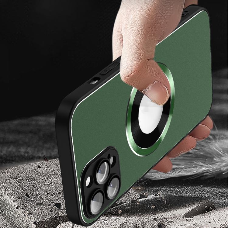For iPhone 11 Pro AG Frosted Aluminum Alloy Magsafe Magnetic Phone Case with Lens Film(Silver) For iPhone 11 Pro AG Frosted Aluminum Alloy Magsafe Magnetic Phone Case with Lens Film(Silver)