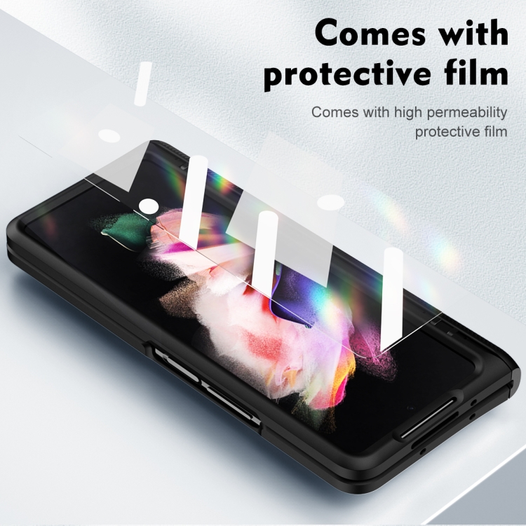 For Samsung Galaxy Z Fold4 5G integrated Shockproof Phone Case with Hinge(Black) For Samsung Galaxy Z Fold4 5G integrated Shockproof Phone Case with Hinge(Black)