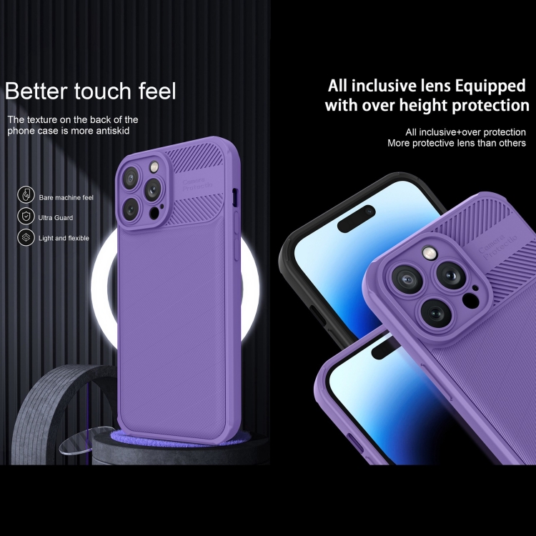 For Samsung Galaxy S23+ 5G Twill Texture TPU Shockproof Phone Case(Green)