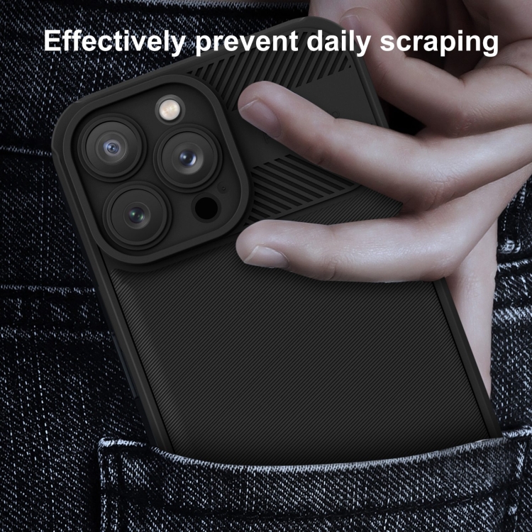 For Samsung Galaxy S23+ 5G Twill Texture TPU Shockproof Phone Case(Green)