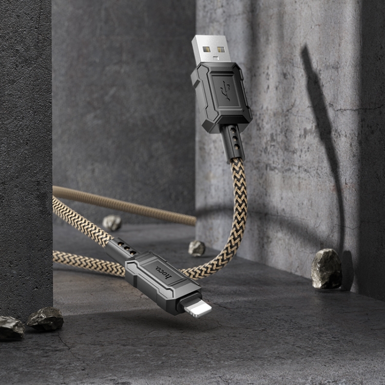 hoco X94 Leader 2.4A USB to 8 Pin Charging Data Dable, Length:1m(Black) hoco X94 Leader 2.4A USB to 8 Pin Charging Data Dable, Length:1m(Black)