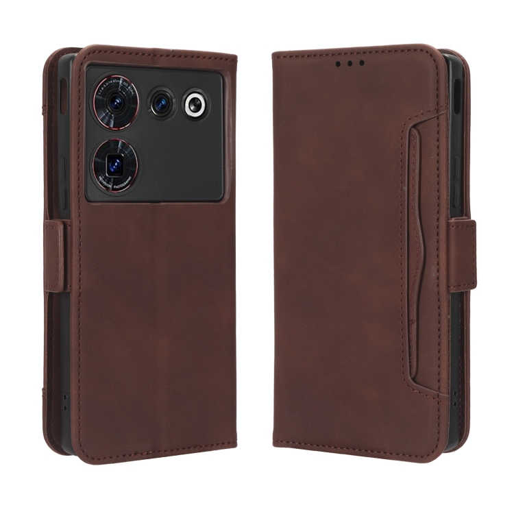 Para ZTE nubia Z50 Ultra Skin Feel Magnetic Flip Leather Phone