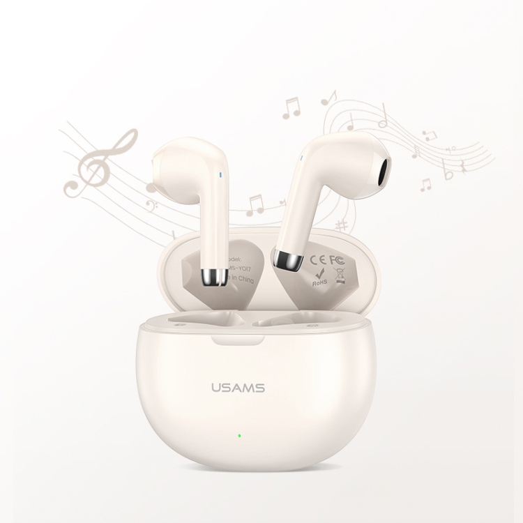 USAMS YO17 TWS Half In-Ear Wireless Bluetooth Earphone(Purple) USAMS YO17 TWS Half In-Ear Wireless Bluetooth Earphone(Purple)