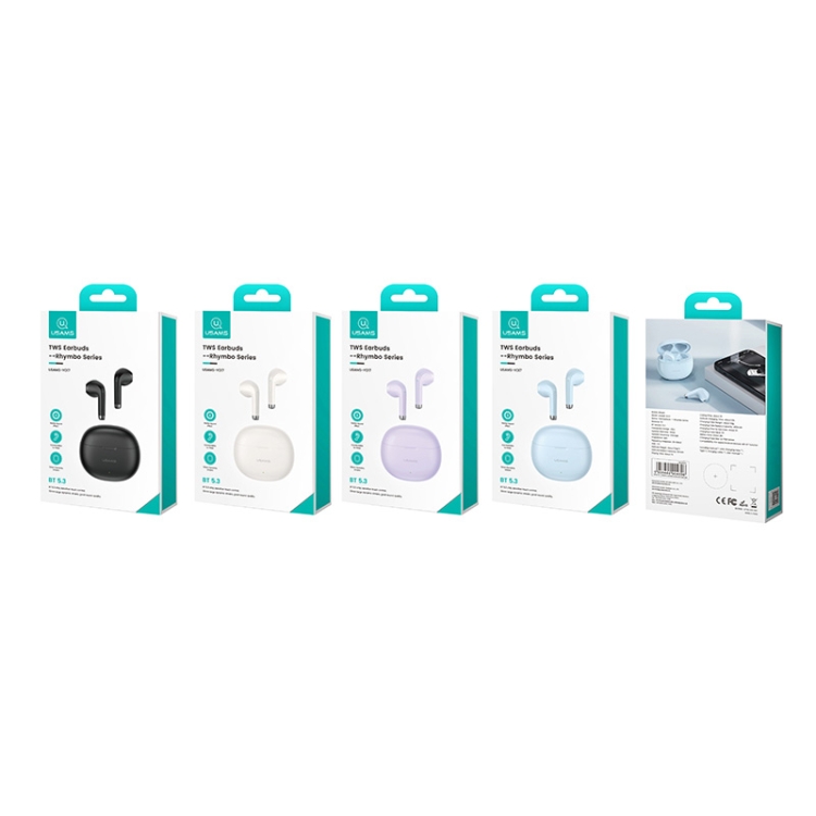 USAMS YO17 TWS Half In-Ear Wireless Bluetooth Earphone(Purple) USAMS YO17 TWS Half In-Ear Wireless Bluetooth Earphone(Purple)
