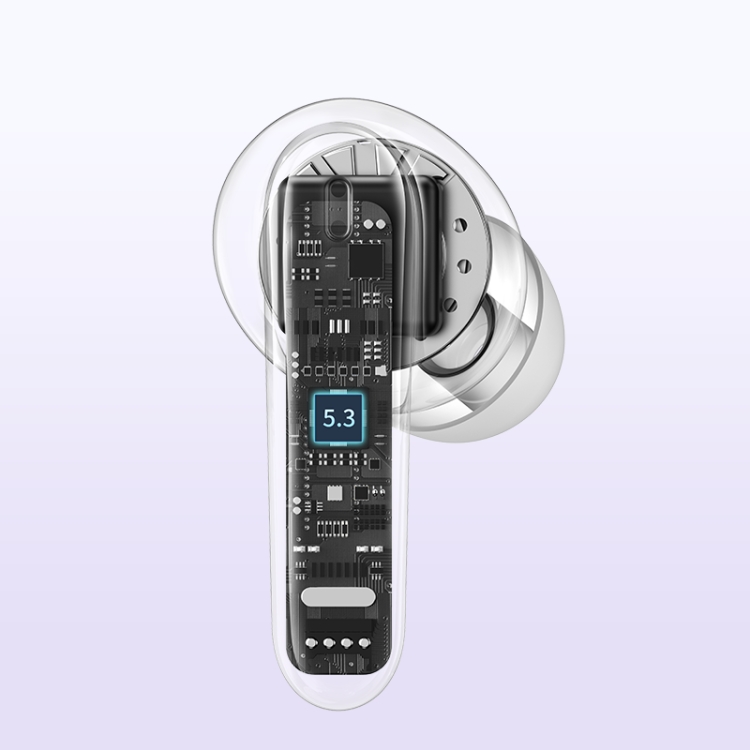 USAMS BE16 Ice Tray Series Transparent TWS In-Ear Wireless Bluetooth Earphone(Black) USAMS BE16 Ice Tray Series Transparent TWS In-Ear Wireless Bluetooth Earphone(Black)