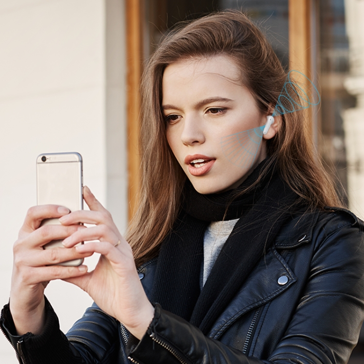 USAMS BE16 Ice Tray Series Transparent TWS In-Ear Wireless Bluetooth Earphone(Black) USAMS BE16 Ice Tray Series Transparent TWS In-Ear Wireless Bluetooth Earphone(Black)