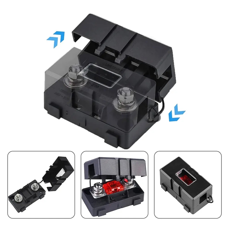 MEGA Car Fuse Holder With 150A Fuse - Waterproof & Flame Retardant For Trucks, Audio Systems - View #9