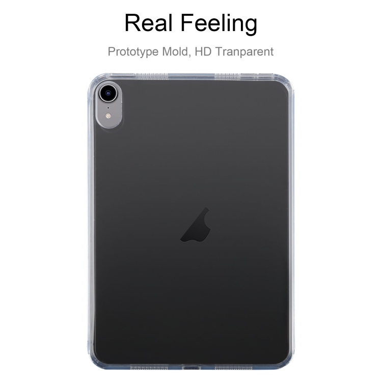 Clear Acrylic Shockproof TPU Tablet Case For iPad mini 6 / mini 2024(Transparent) Clear Acrylic Shockproof TPU Tablet Case For iPad mini 6 / mini 2024(Transparent)
