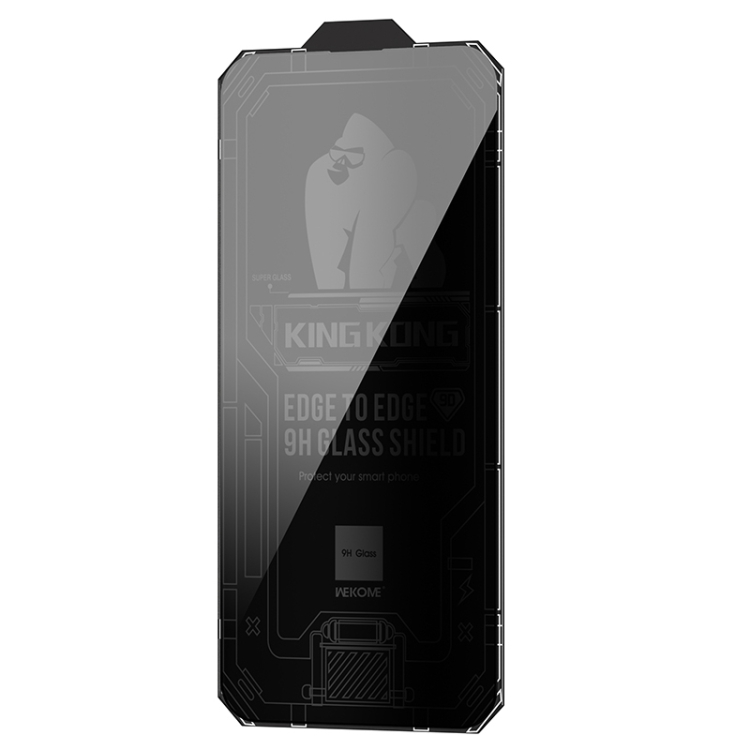 For iPhone 14 WK WTP-067 King Kong Vacha 9D Curved Privacy Tempered Glass Film(Black) For iPhone 14 WK WTP-067 King Kong Vacha 9D Curved Privacy Tempered Glass Film(Black)