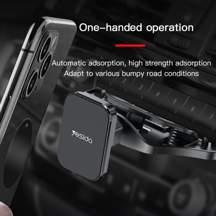 Yesido C92 Car CD Port Magsafe Magnetic Phone Holder(Black) - 4
