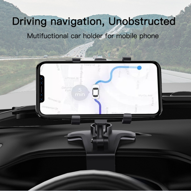 Yesido C101 Car Multifunctional Dashboard Mobile Phone Holder(Black) Yesido C101 Car Multifunctional Dashboard Mobile Phone Holder(Black)