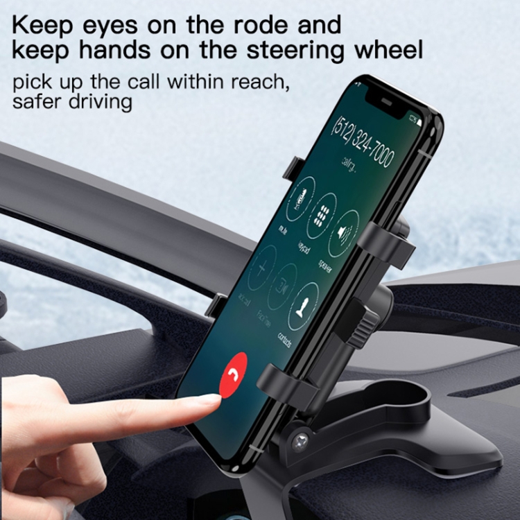 Yesido C101 Car Multifunctional Dashboard Mobile Phone Holder(Black) Yesido C101 Car Multifunctional Dashboard Mobile Phone Holder(Black)