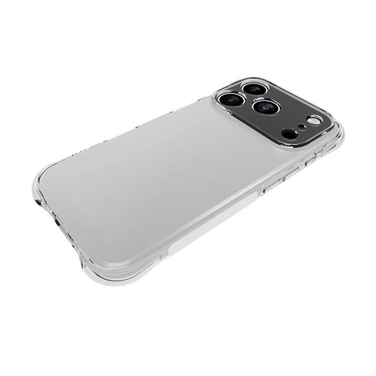 For iPhone 17 Pro Shockproof Non-slip Thickening TPU Phone Case(Transparent)