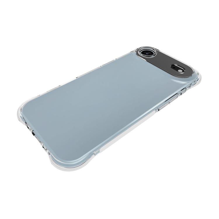 For iPhone 17 Air Shockproof Non-slip Thickening TPU Phone Case(Transparent)