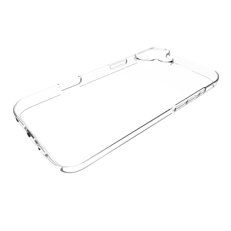 For iPhone 16 Plus Waterproof Texture TPU Phone Case(Transparent) For iPhone 16 Plus Waterproof Texture TPU Phone Case(Transparent)