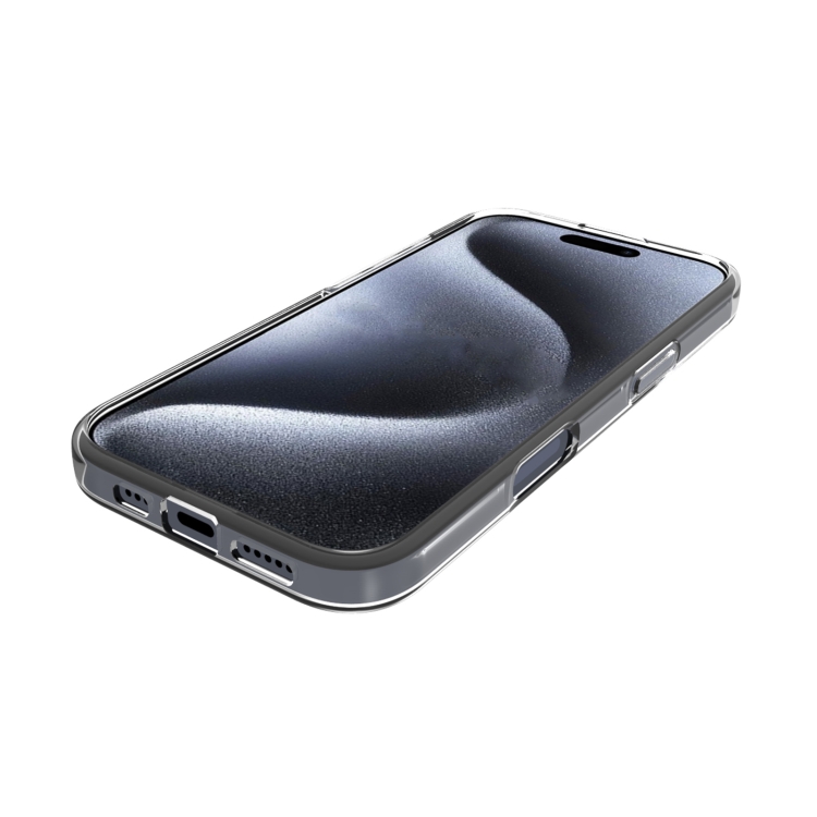 For iPhone 16 Pro Waterproof Texture TPU Phone Case(Transparent)