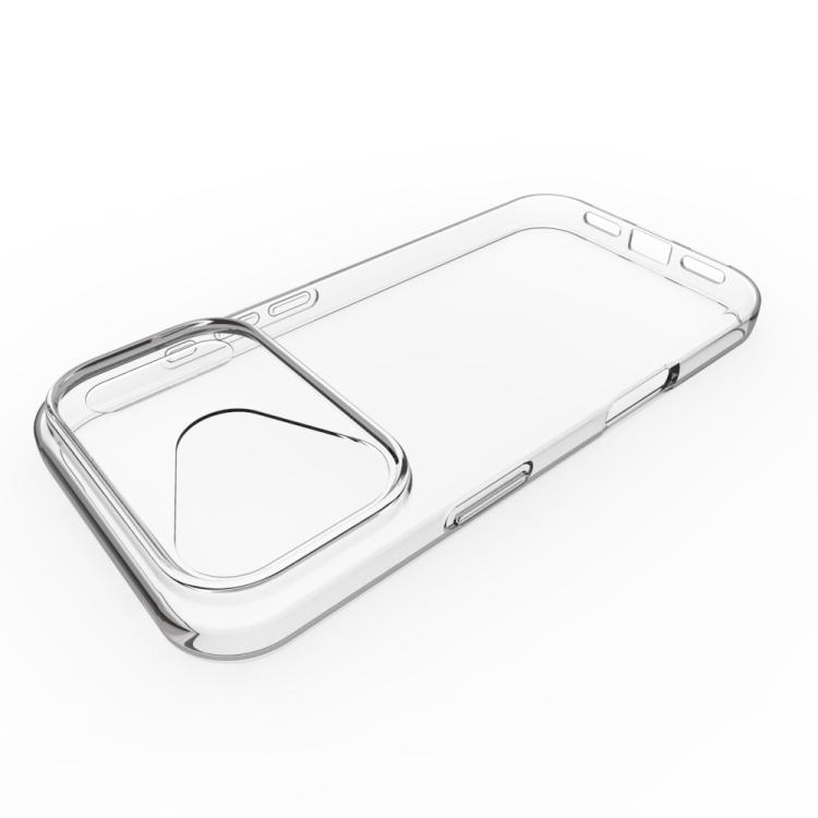 For iPhone 17 Pro Max Waterproof Texture TPU Phone Case(Transparent)