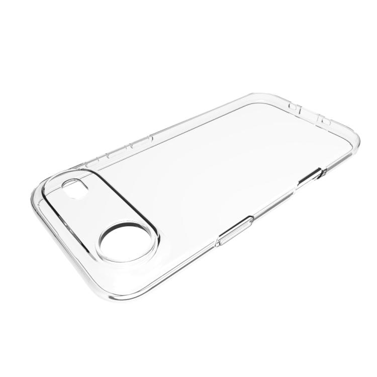 For iPhone 17 Air Waterproof Texture TPU Phone Case(Transparent)