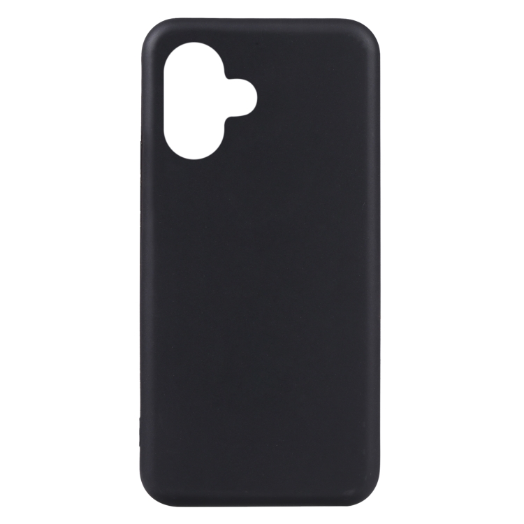 For iPhone 16 TPU Phone Case(Black) For iPhone 16 TPU Phone Case(Black)