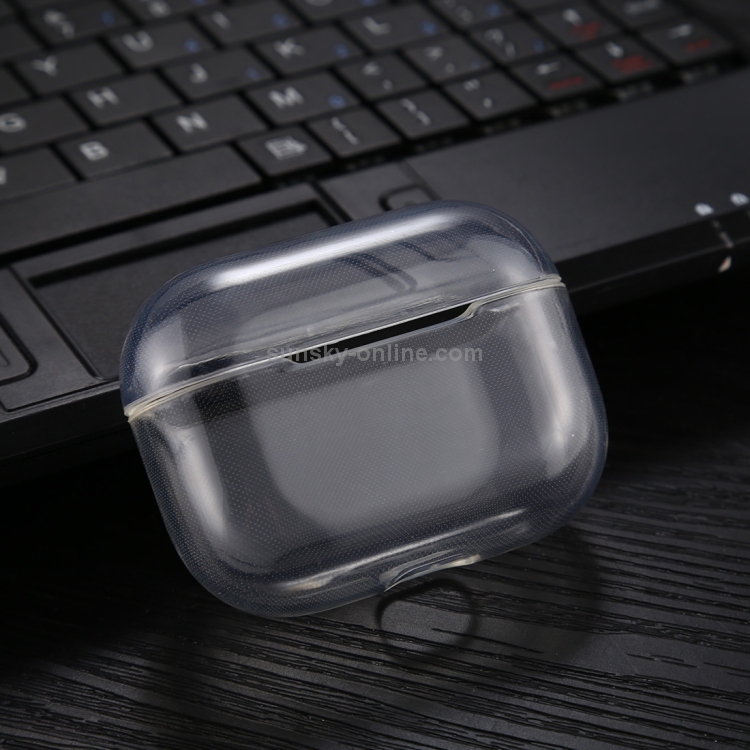For AirPods Pro Transparent TPU Soft Earphone Protective Case without Hook For AirPods Pro Transparent TPU Soft Earphone Protective Case without Hook