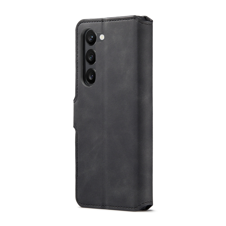 For Samsung Galaxy S23+ 5G DG.MING Retro Oil Edge Flip Leather Phone Case(Black) For Samsung Galaxy S23+ 5G DG.MING Retro Oil Edge Flip Leather Phone Case(Black)