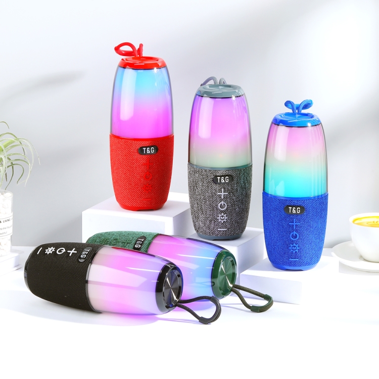 T&G TG644 5W High Power RGB Light Portable Bluetooth Speaker(Blue) T&G TG644 5W High Power RGB Light Portable Bluetooth Speaker(Blue)
