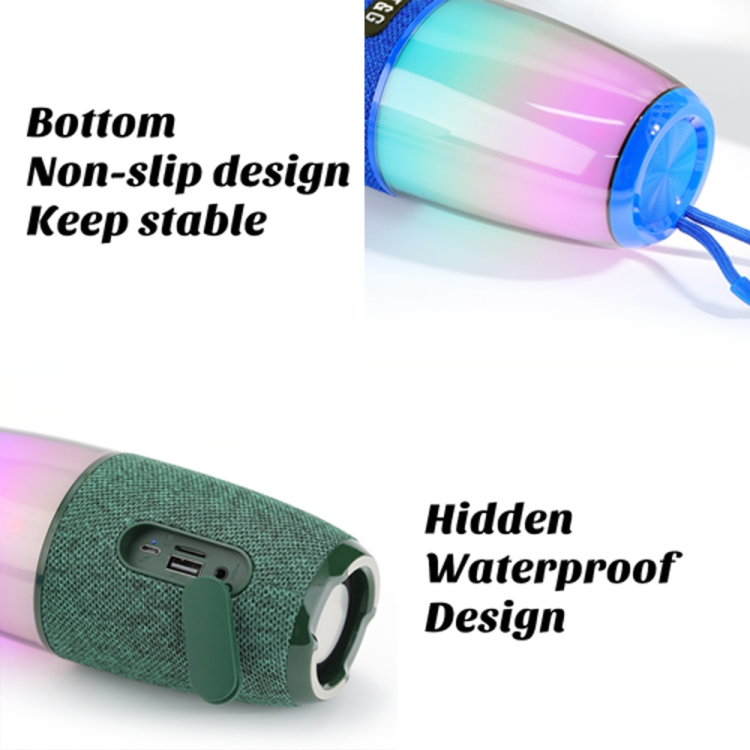 T&G TG644 5W High Power RGB Light Portable Bluetooth Speaker(Blue) T&G TG644 5W High Power RGB Light Portable Bluetooth Speaker(Blue)
