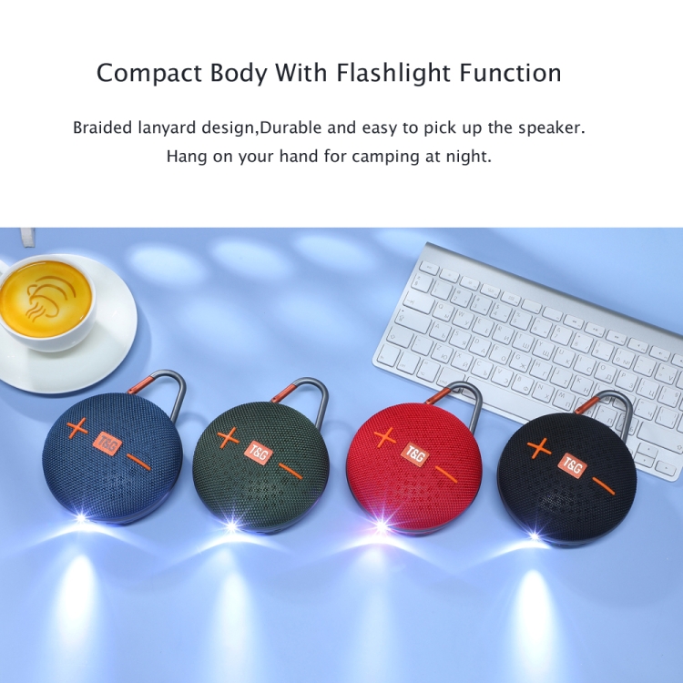 T&G TG648 TWS Outdoor Mini Portable Wireless Bluetooth Speaker with LED Light(Red) T&G TG648 TWS Outdoor Mini Portable Wireless Bluetooth Speaker with LED Light(Red)