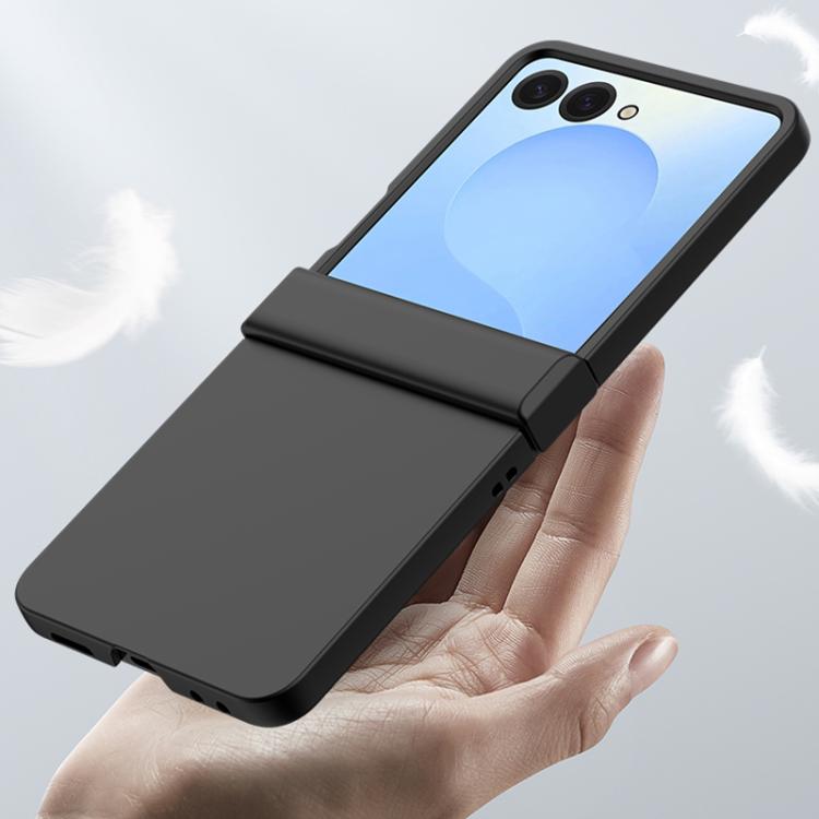 For Galaxy Z Flip8 5G Skin Feel PC Phone Case with Hinge(Orange)