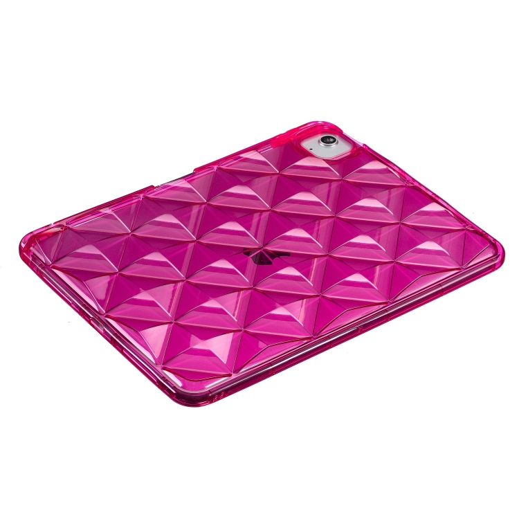 Diamond Texture TPU Airbag Tablet Case For iPad Pro 11 2022 / 2021 / 2020(Rose Red) Diamond Texture TPU Airbag Tablet Case For iPad Pro 11 2022 / 2021 / 2020(Rose Red)
