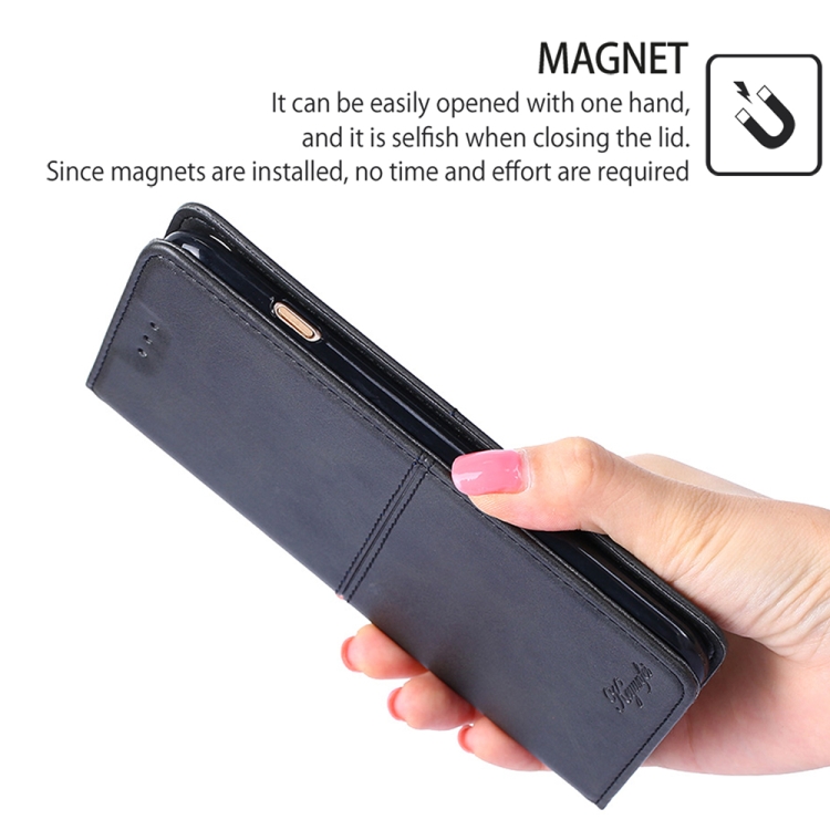 For Samsung Galaxy S24 Ultra 5G Cow Texture Magnetic Leather Phone Case(Black) For Samsung Galaxy S24 Ultra 5G Cow Texture Magnetic Leather Phone Case(Black)