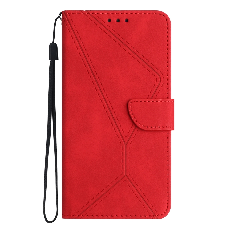 For Samsung Galaxy S23+ 5G Stitching Embossed Leather Phone Case(Red) For Samsung Galaxy S23+ 5G Stitching Embossed Leather Phone Case(Red)