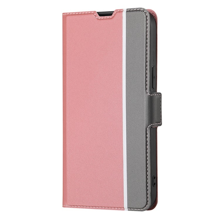  Funda Oppo A79, hecha a mano con textura de vaca de