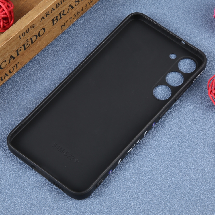 For Samsung Galaxy S21+ 5G Astronaut Pattern Silicone Straight Edge Phone Case(Mars Astronaut-Black) For Samsung Galaxy S21+ 5G Astronaut Pattern Silicone Straight Edge Phone Case(Mars Astronaut-Black)
