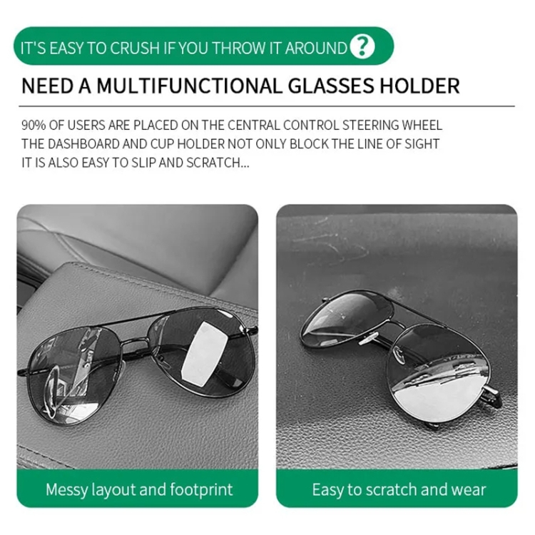 Porte-lunettes De Voiture, Support De Lunettes De Voiture