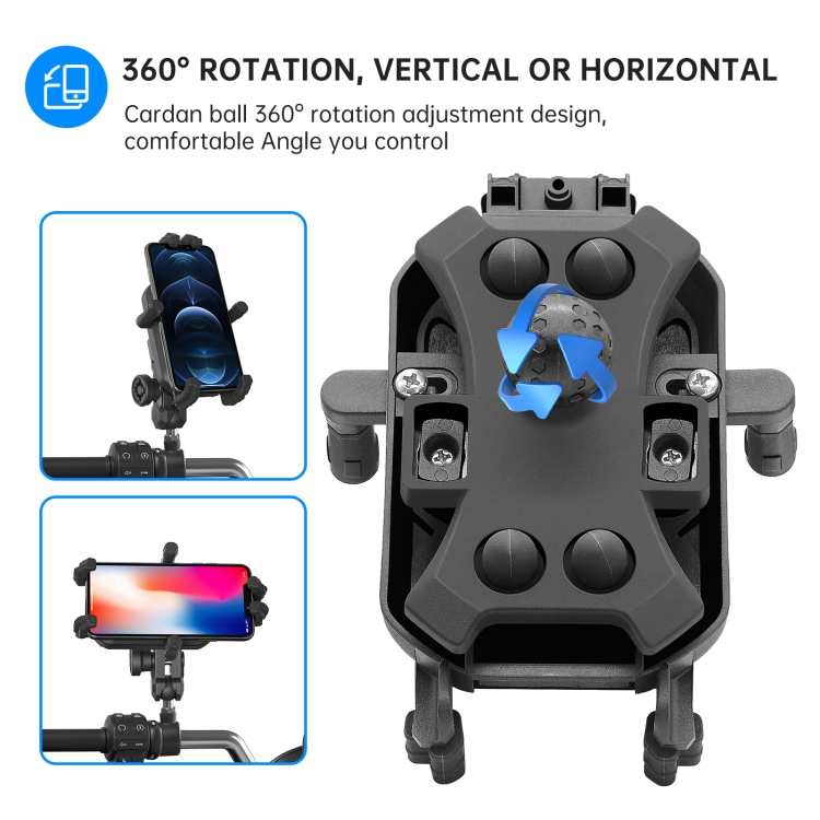 WUPP ZH 1848A2 Motorcycle Shock Absorption Riding Phone Navigation