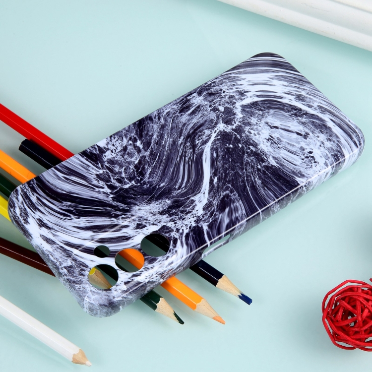 For Samsung Galaxy S23+ 5G Marble Pattern Phone Case(Black White) For Samsung Galaxy S23+ 5G Marble Pattern Phone Case(Black White)