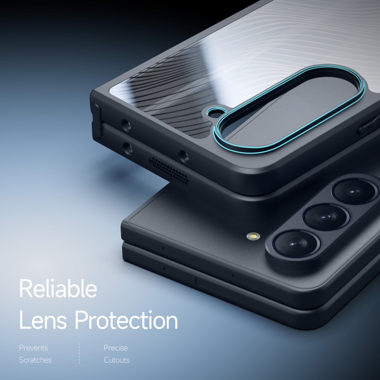 For Samsung Galaxy Z Fold5 5G DUX DUCIS Aimo Series TPU + PC Frosted Feel Phone Case(Black) For Samsung Galaxy Z Fold5 5G DUX DUCIS Aimo Series TPU + PC Frosted Feel Phone Case(Black)