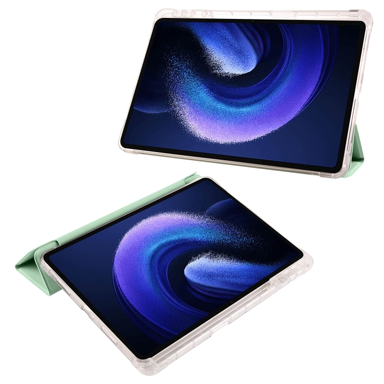 Para Xiaomi Pad 6 / 6 Pro Custer Funda de cuero para tableta inteligente  pintada con soporte