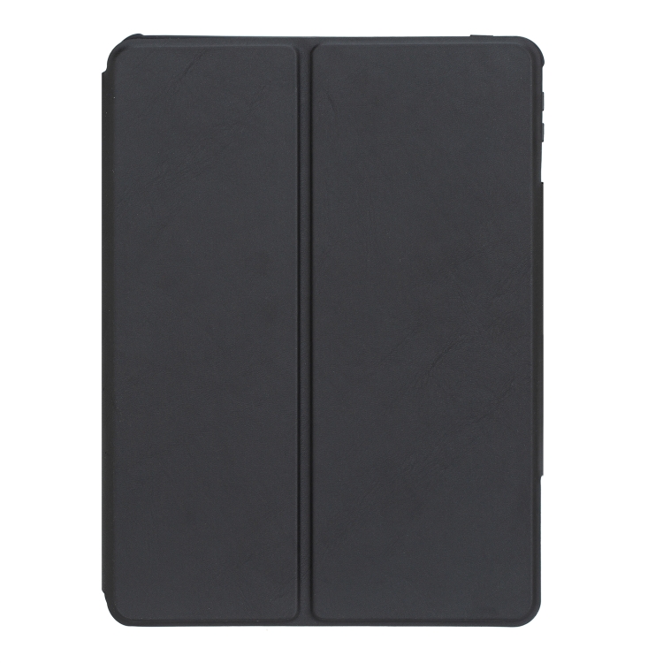 For iPad 10th Gen 10.9 2022 F10B-A 360 Rotation Acrylic Transparent Bluetooth Keyboard Leather Case With Touch Control(Black)