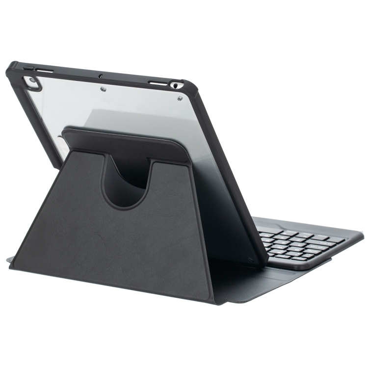 For iPad 10th Gen 10.9 2022 F10BS 360 Rotation Acrylic Transparent Bluetooth Keyboard Leather Case With Backlight(Black) For iPad 10th Gen 10.9 2022 F10BS 360 Rotation Acrylic Transparent Bluetooth Keyboard Leather Case With Backlight(Black)