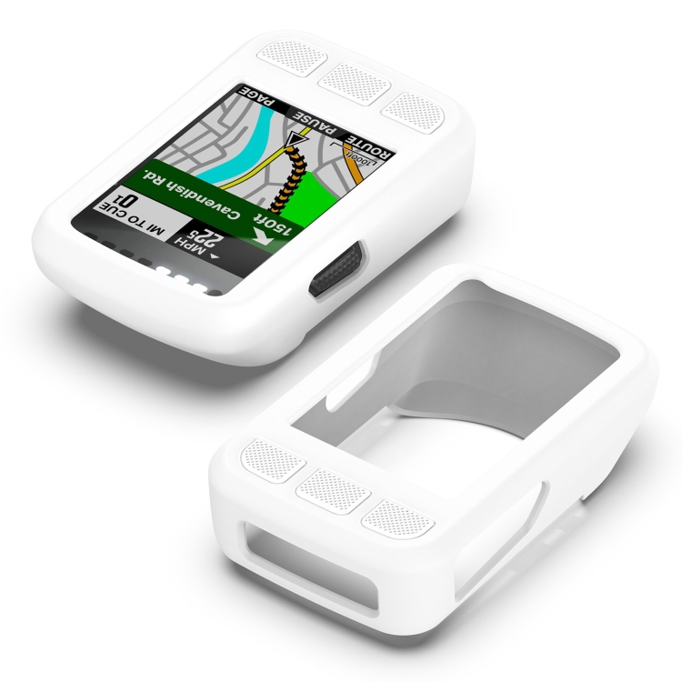 For Wahoo Elemnt Bolt V2 WFCC5 Stopwatch Silicone Protective Case White