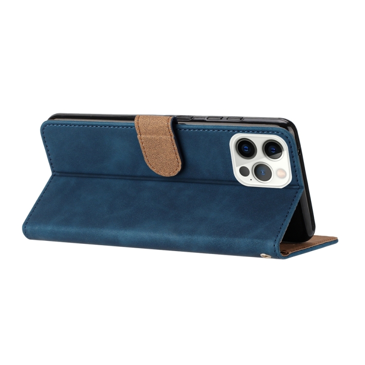 For iPhone 14 Pro Seven Butterflies Embossed Leather Phone Case(Blue) For iPhone 14 Pro Seven Butterflies Embossed Leather Phone Case(Blue)