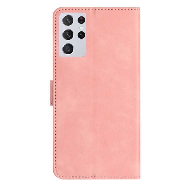 For Samsung Galaxy S21 Ultra 5G Seven Butterflies Embossed Leather Phone Case(Pink) For Samsung Galaxy S21 Ultra 5G Seven Butterflies Embossed Leather Phone Case(Pink)