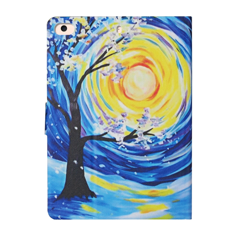 For iPad Mini (2019) Colored Drawing Pattern Horizontal Flip Leather Case with Holder & Card Slots & Sleep / Wake-up Function(Starry Sky Tree) For iPad Mini (2019) Colored Drawing Pattern Horizontal Flip Leather Case with Holder & Card Slots & Sleep / Wake-up Function(Starry Sky Tree)