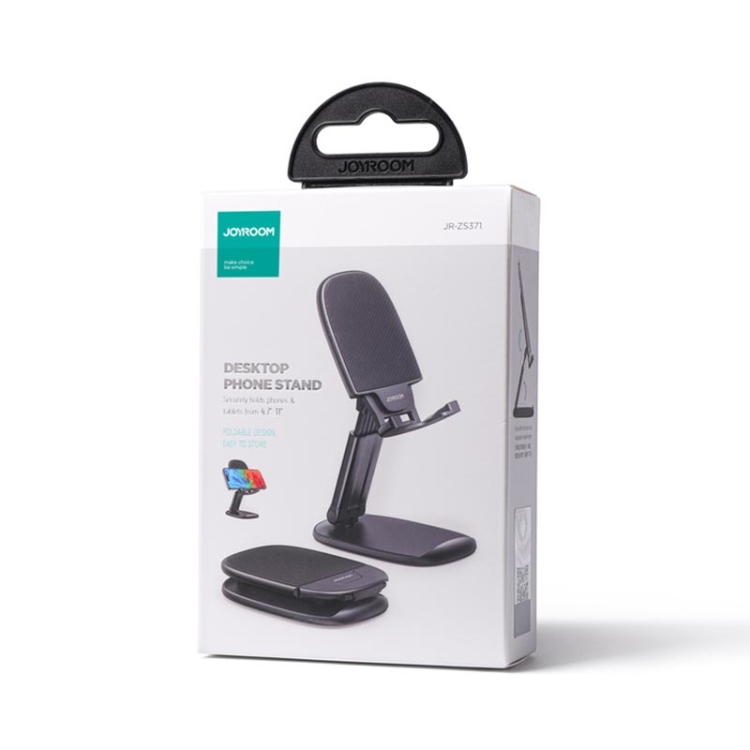 JOYROOM JR-ZS371 Foldable Desktop Phone Stand(Black) - 6